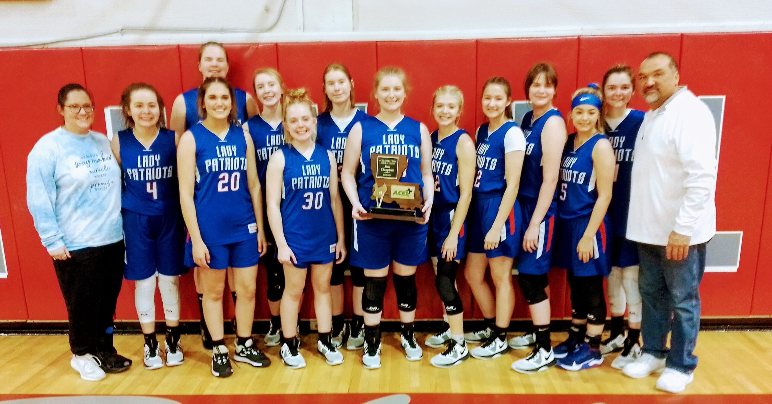 The Faith Training Christian Academy Lady Patriots claimed the ACEL state championship on Saturday with a 48-29 victory over CHEF of Baton Rouge.