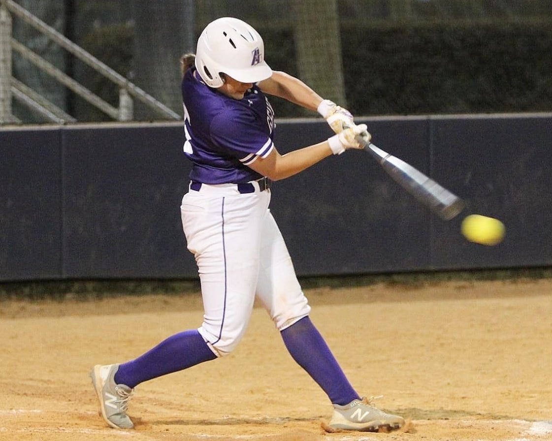 McNeese State standout Haylee Brinlee and LSU-Alexandria star Lauryn McMahon were both named first-team all-conference, representing Rosepine High School at the collegiate level.