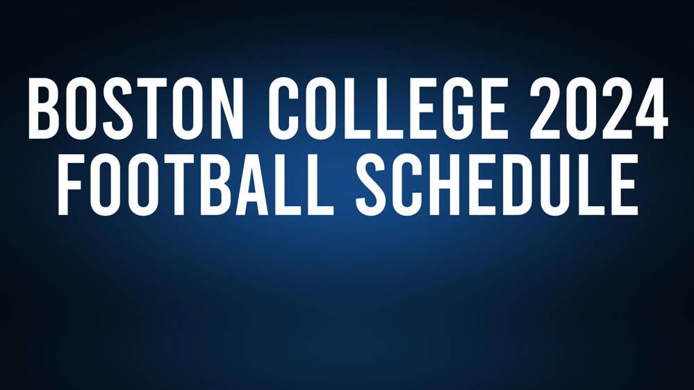 Boston College 2024 Football Schedule, Record, Results Leesville Leader