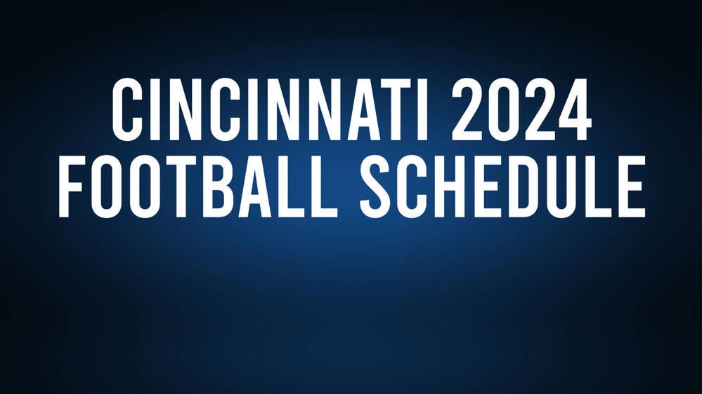 Cincinnati 2024 Football Schedule, Record, Results Leesville Leader