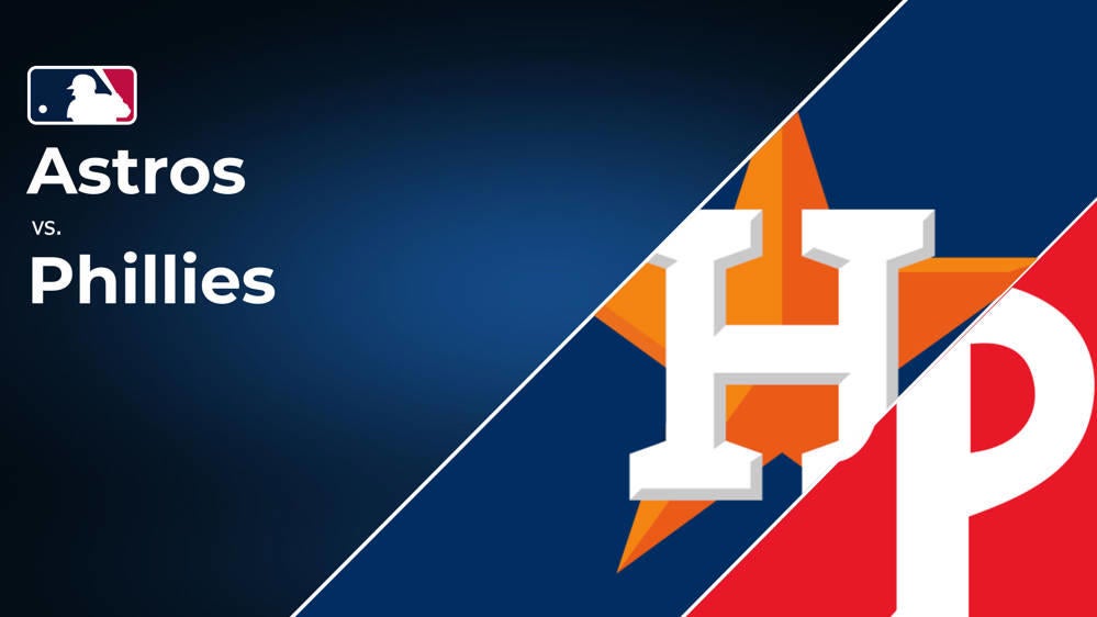 How to Watch the Astros vs. Phillies Game: Streaming & TV Channel Info for August 26