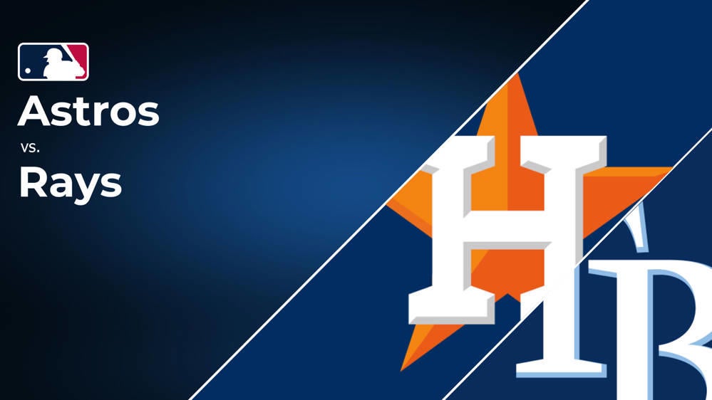 How to Watch the Astros vs. Rays Game: Streaming & TV Channel Info for August 3