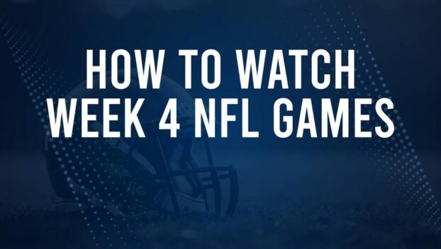 NFL Week 4 TV Schedule, Streams, Start Times, Channels