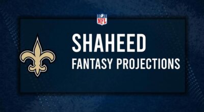 Rashid Shaheed Fantasy Projections: Week 3 vs. the Eagles