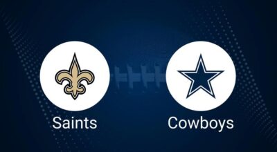 Saints vs. Cowboys: Odds, Moneyline, and Spread - Week 2