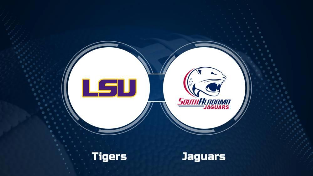 Where to Watch LSU vs. South Alabama on TV or Streaming Live Sept. 28