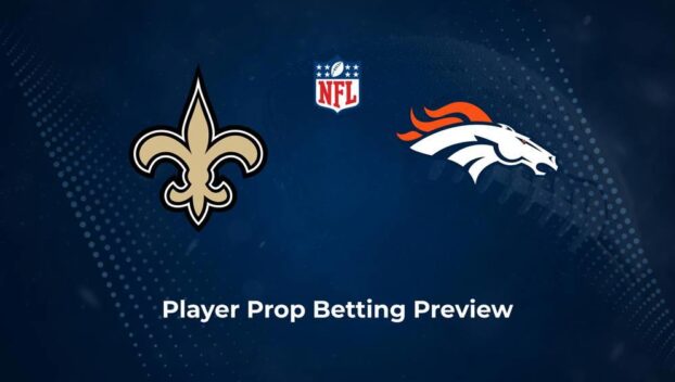 Saints vs. Broncos Player Props & Odds – Week 7