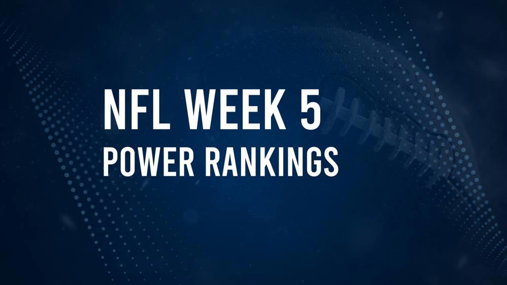 Vikings, Steelers, Week 5 NFL Power Rankings