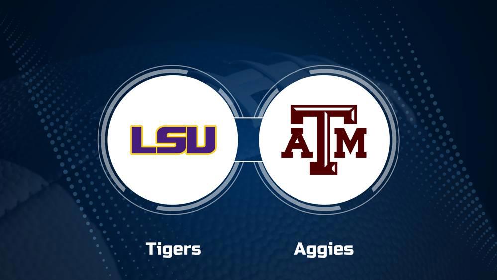 Where to Watch LSU vs. Texas A&M on TV or Streaming Live - Oct. 26