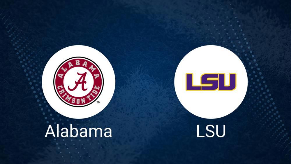 Best Bets, Predictions & Odds for the LSU vs. Alabama Game – Saturday, Nov. 9