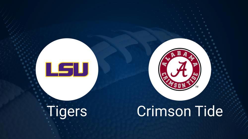 LSU vs. Alabama Predictions & Picks: Odds, Moneyline, Spread - Saturday, Nov. 9