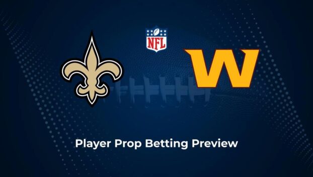 Saints vs. Commanders Player Props & Odds – Week 15